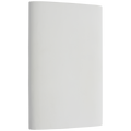Lotura 12" Pocket Sconce | Museum White