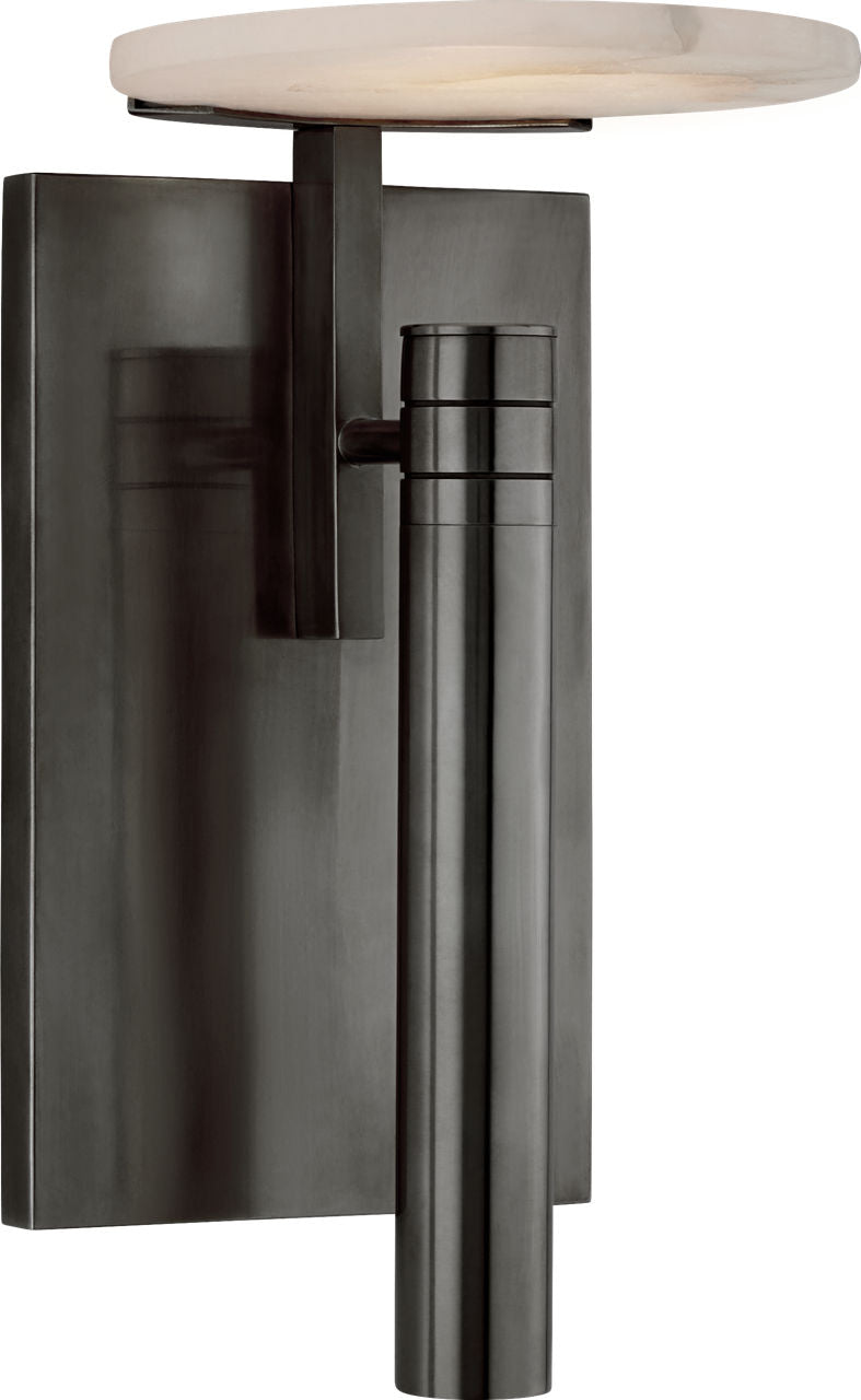 Melange Floating Disc Sconce | Bronze | Alabaster
