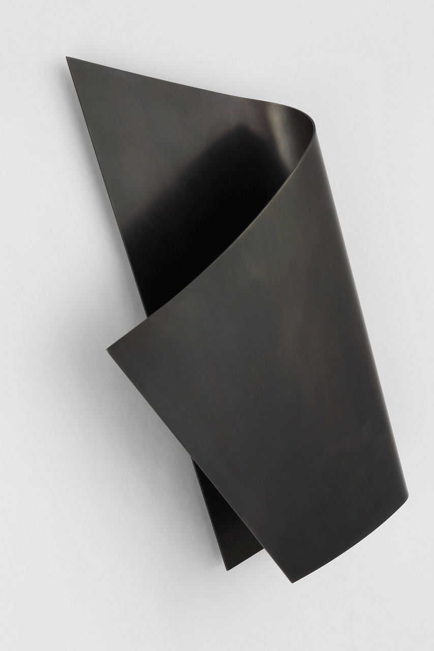 Piel Left Wrapped Sconce | Bronze