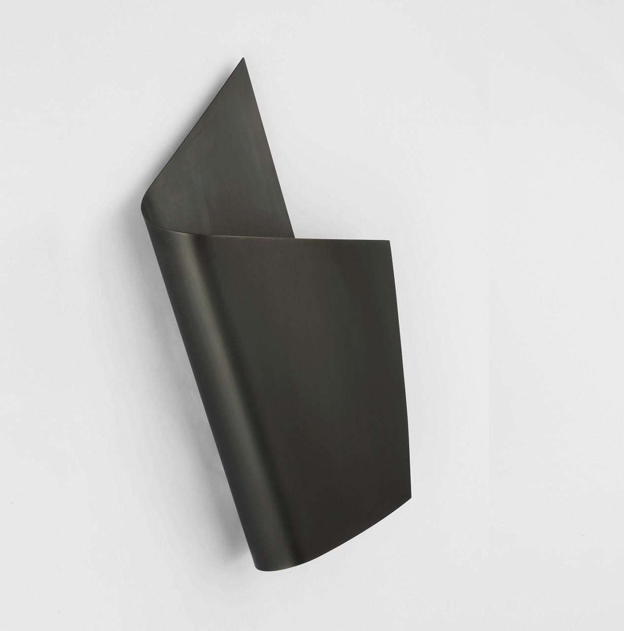 Piel Right Wrapped Sconce | Bronze