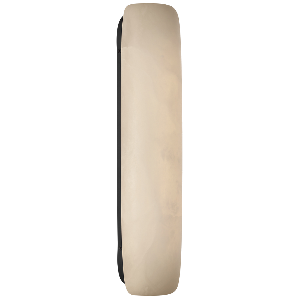 Formosa 20" Linear Sconce | Alabaster and Bronze