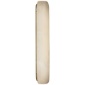 Formosa 26" Linear Sconce | Alabaster and Antique-Burnished Brass