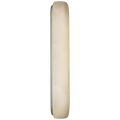 Formosa 26" Linear Sconce | Alabaster and Polished Nickel