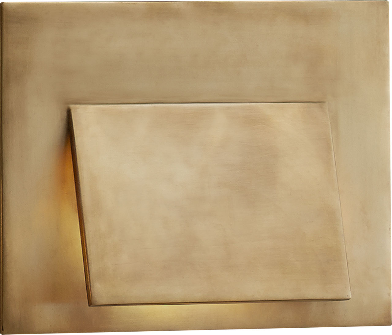 Esker Envelope Sconce | Antique-Burnished Brass