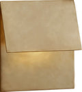 Esker Single Fold Sconce | Antique-Burnished Brass