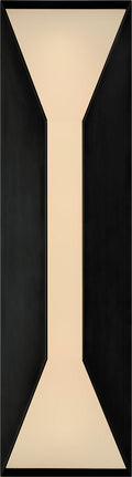 Stretto 16" Sconce | Bronze | Frosted Glass