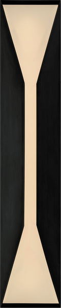 Stretto 24" Sconce | Bronze | Frosted Glass