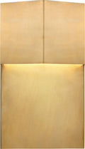 Rega 12" Wide Sconce | Antique-Burnished Brass