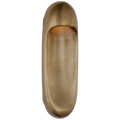 Esculpa 18" Elongated Wall Light | Museum Brass
