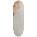 Esculpa 18" Elongated Wall Light | Alabaster and Bronze