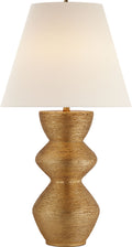Utopia Table Lamp | Gild | Linen Shade
