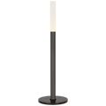Rousseau 20" Table Lamp | Bronze | Etched Crystal