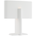 Lotura 17" Intersecting Table Lamp | Museum White