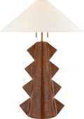 Senso Large Table Lamp | Autumn Copper | Linen Shade