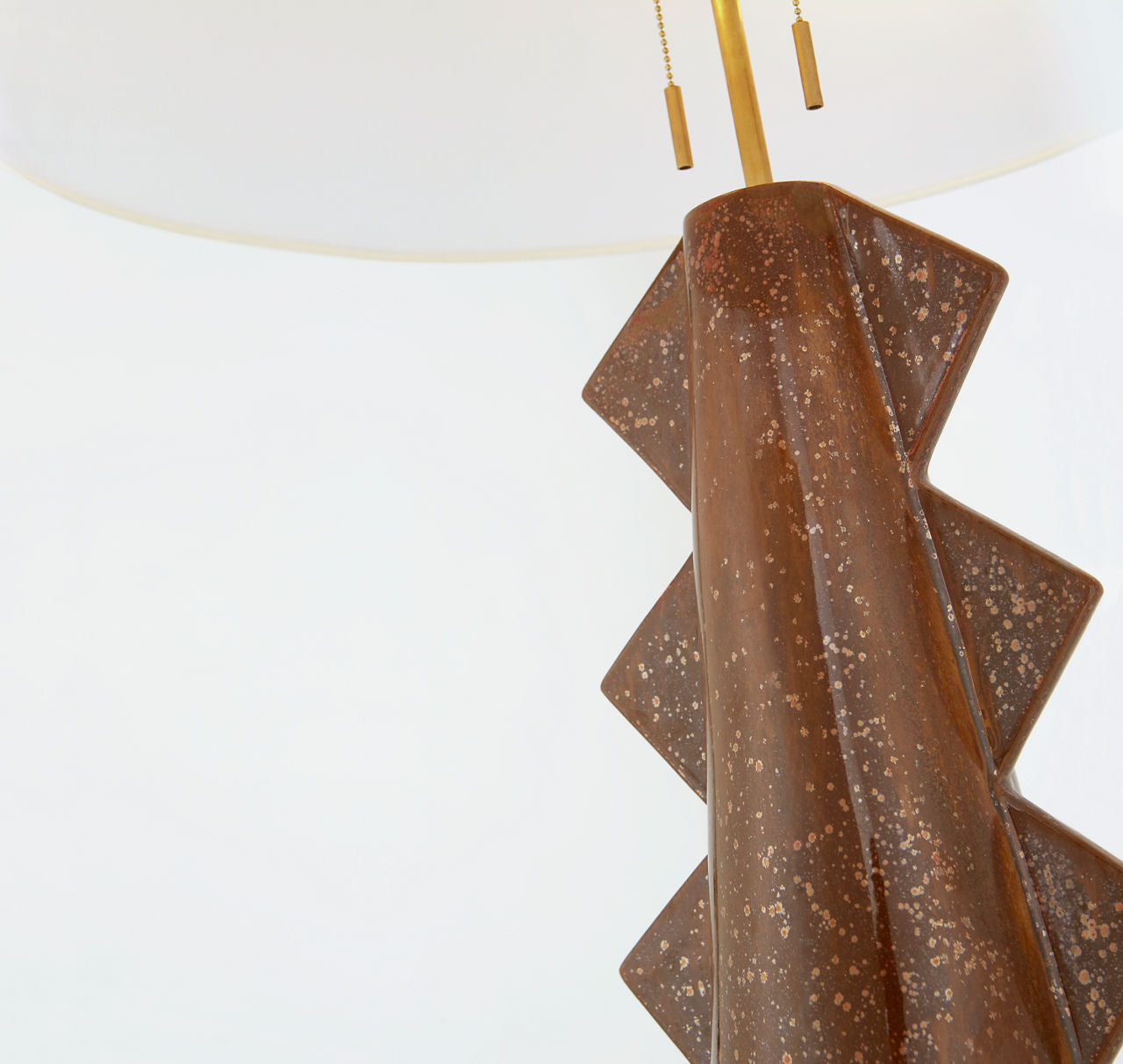 Senso Large Table Lamp | Autumn Copper | Linen Shade