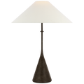 Zealous 30" Table Lamp | Garden Bronze | Linen Shade