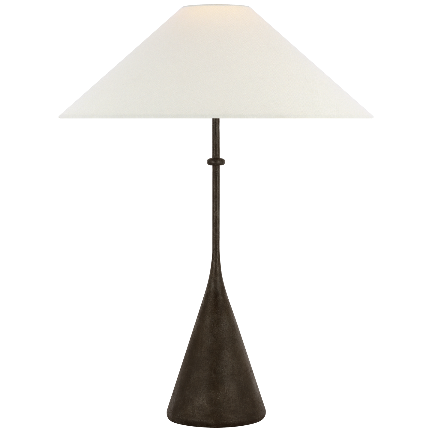 Zealous 30" Table Lamp | Garden Bronze | Linen Shade