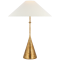 Zealous 30" Table Lamp | Museum Gild | Linen Shade