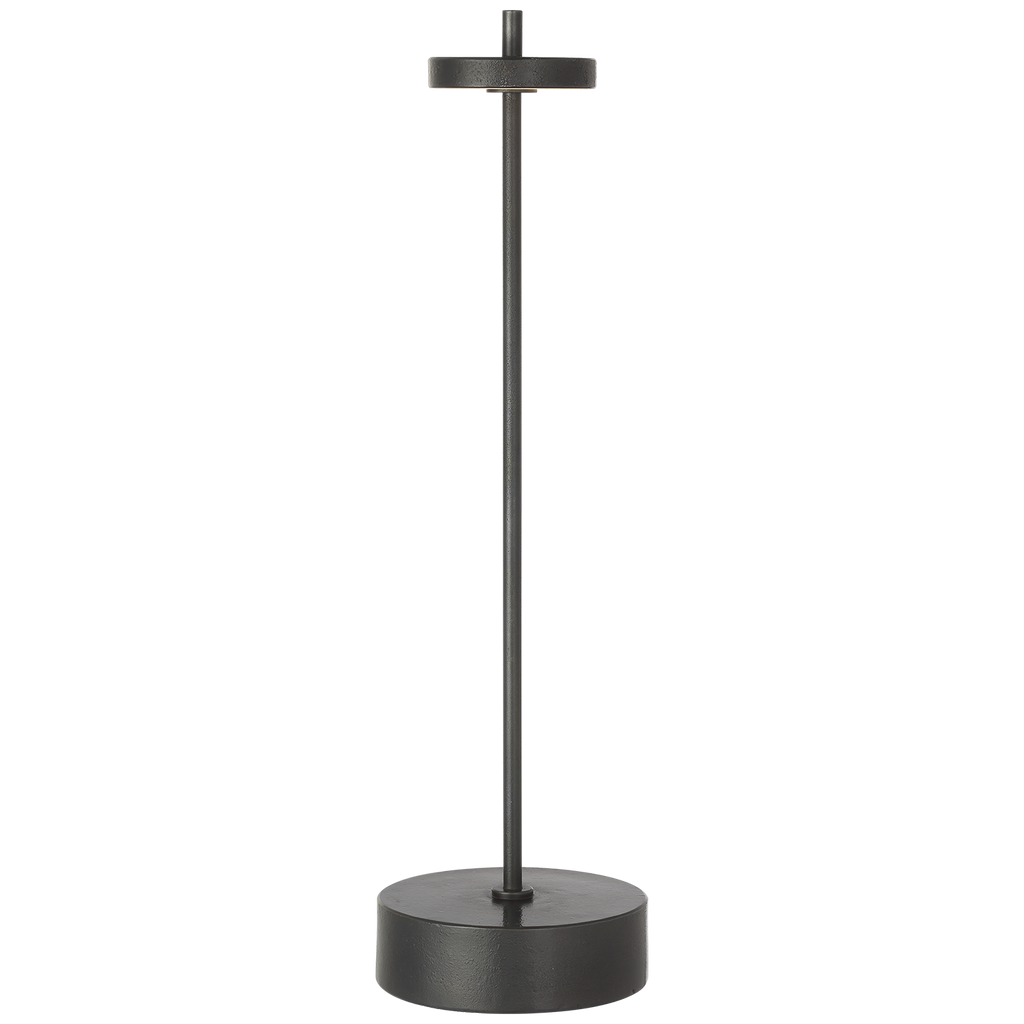 Sene 12" Rechargeable Table Lamp | Museum Bronze