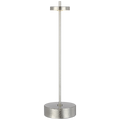 Sene 12" Rechargeable Table Lamp | Museum Nickel