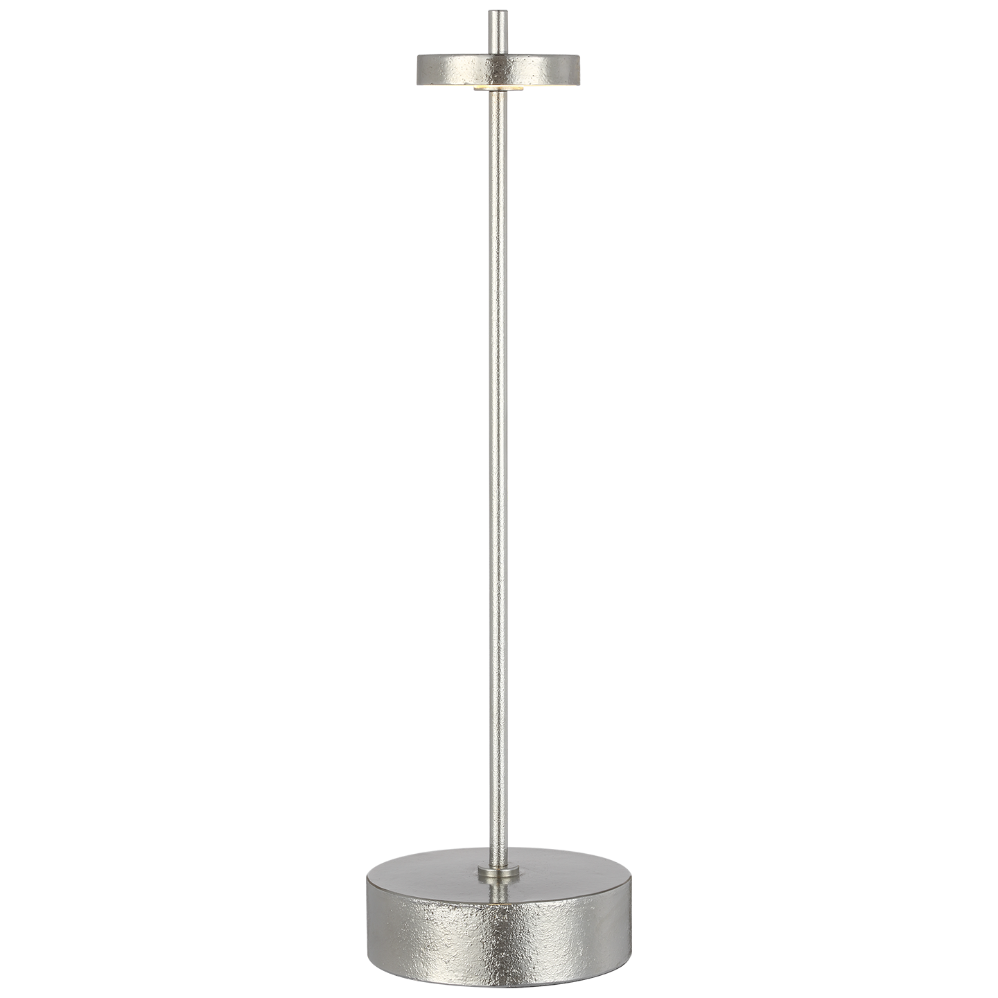 Sene 12" Rechargeable Table Lamp | Museum Nickel
