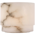 Tourne 8" Rechargeable Accent Lamp | Alabaster