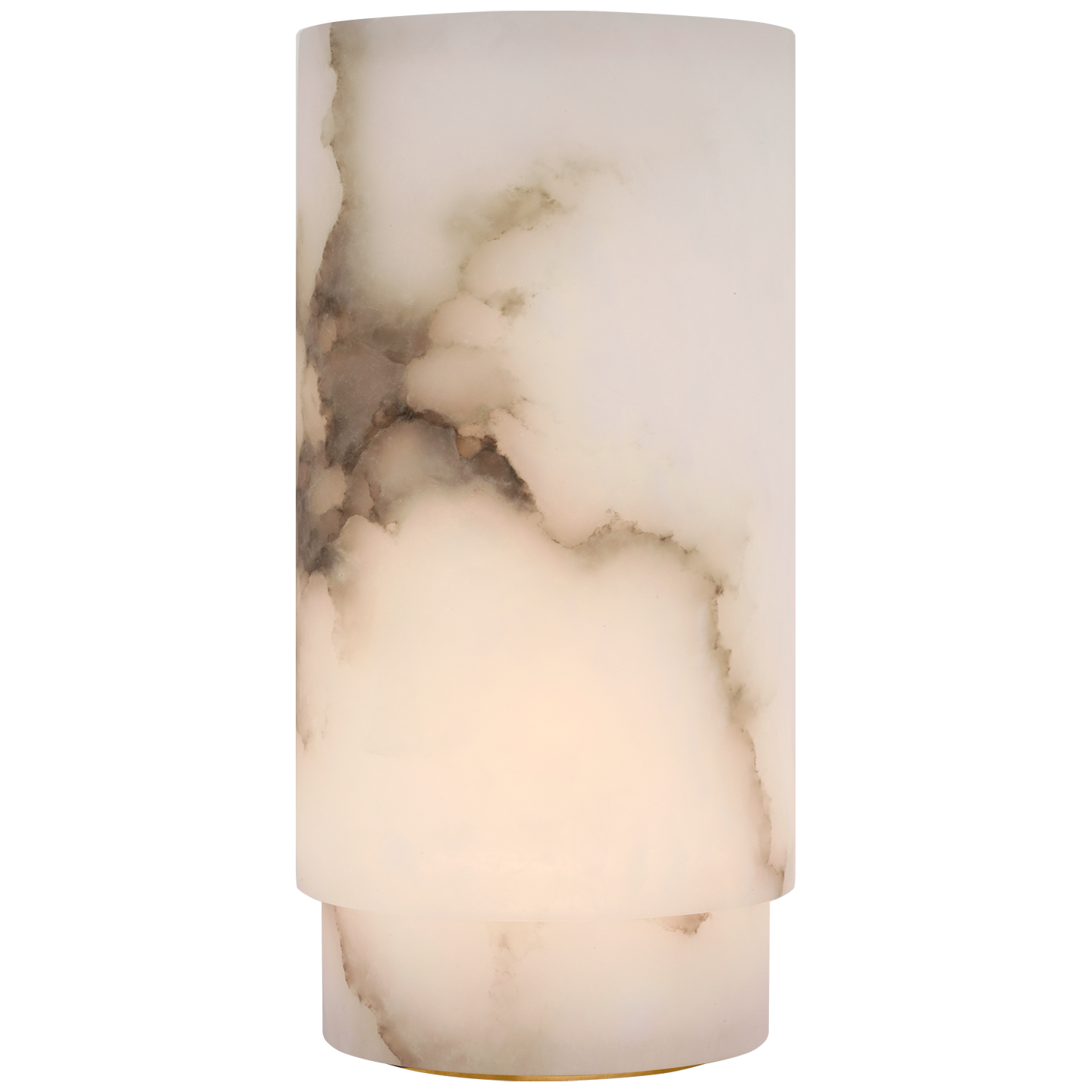 Tourne 12" Rechargeable Table Lamp | Alabaster