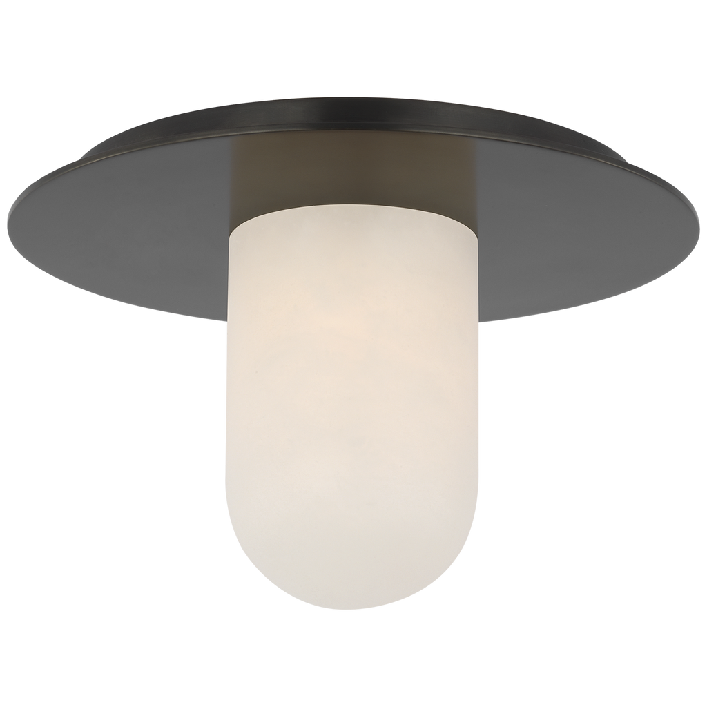 Fosse 8" Flush Mount | Bronze | Alabaster