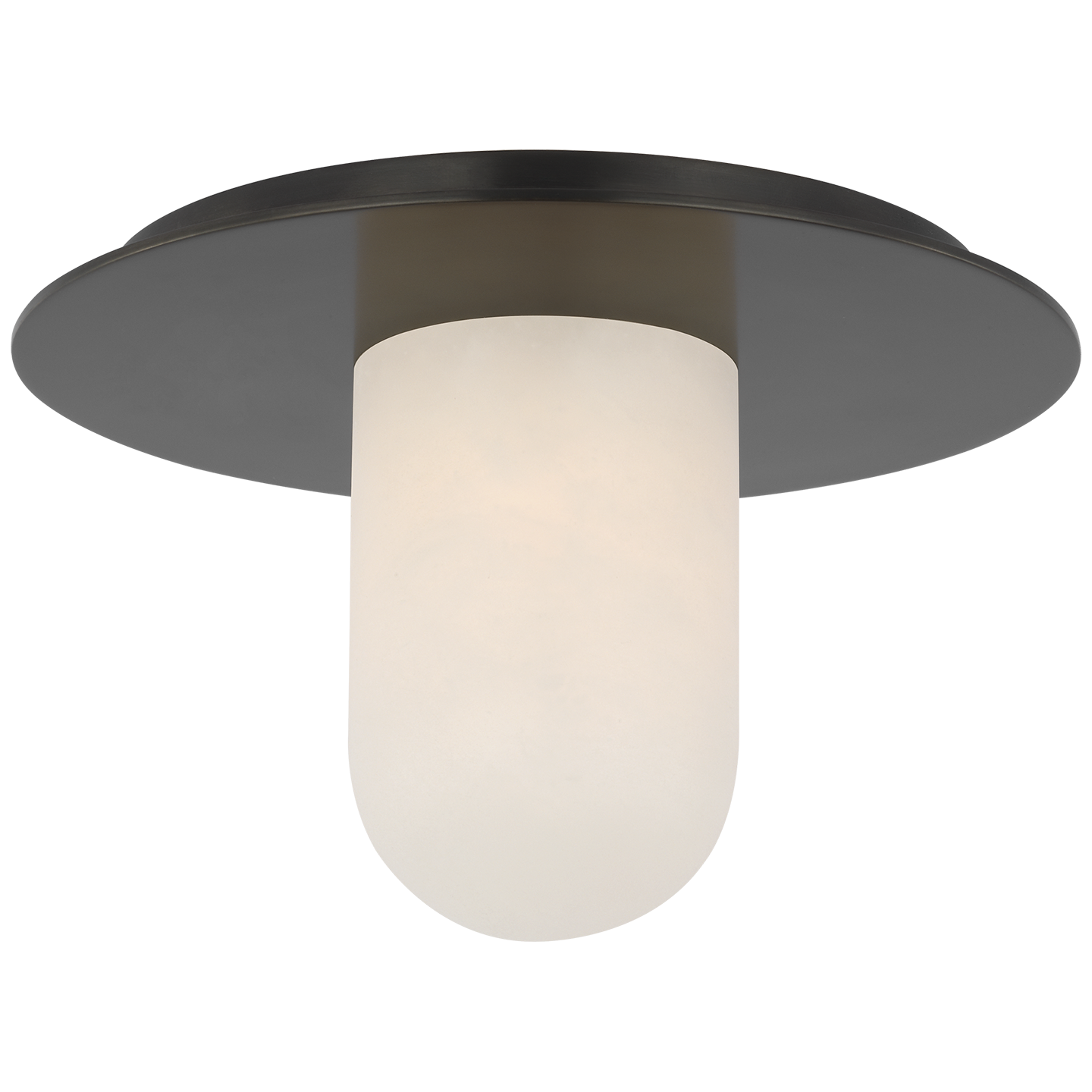 Fosse 8" Flush Mount | Bronze | Alabaster
