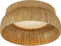 Utopia 5" Solitaire Flush Mount | Gild | Fractured Glass Trim