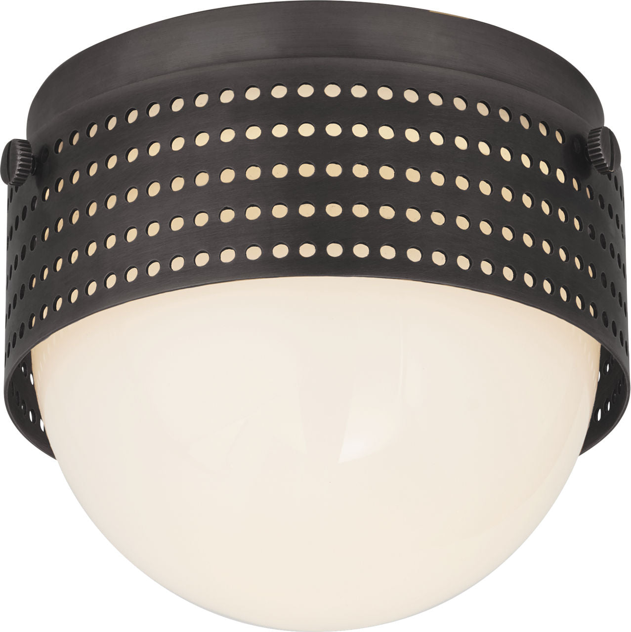 Precision 4.5" Solitaire | Bronze | White Glass