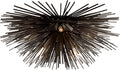 Strada Small Flush Mount | Aged Iron