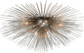Strada Medium Flush Mount | Polished Nickel