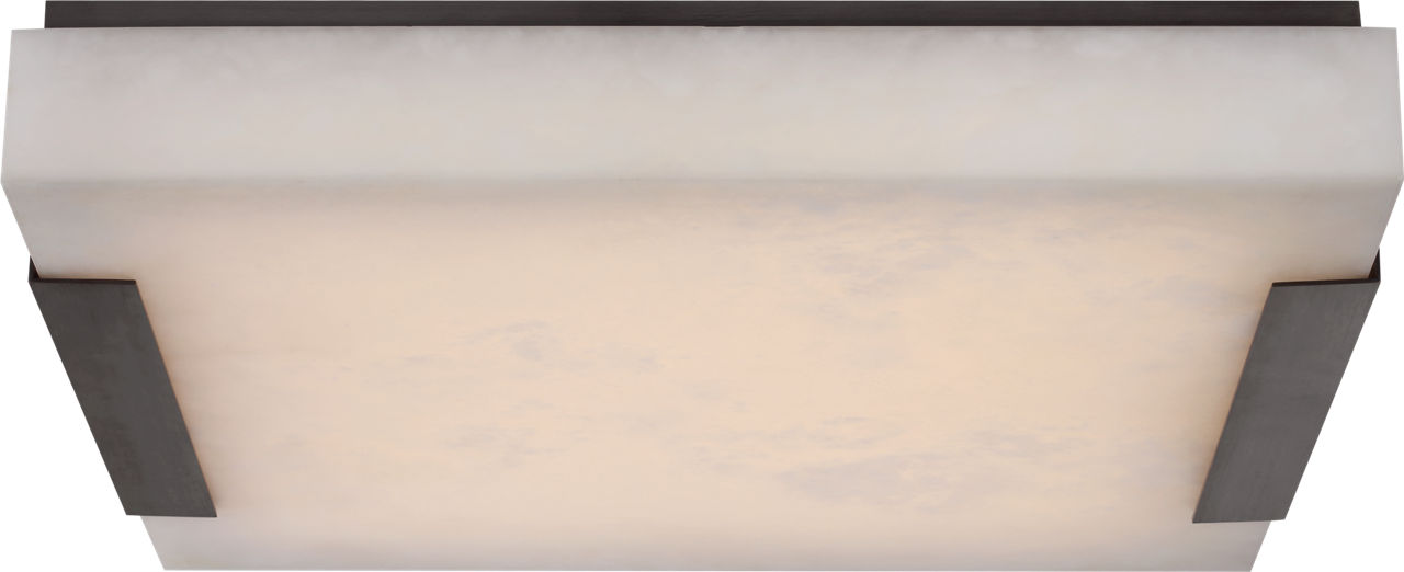 Covet Large Flush Mount | Bronze | Alabaster