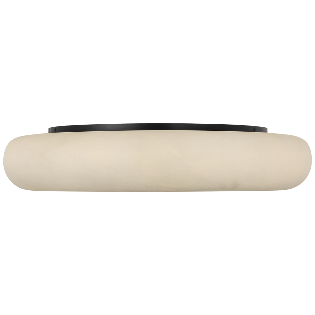 Formosa 22" Flush Mount | Alabaster and Bronze