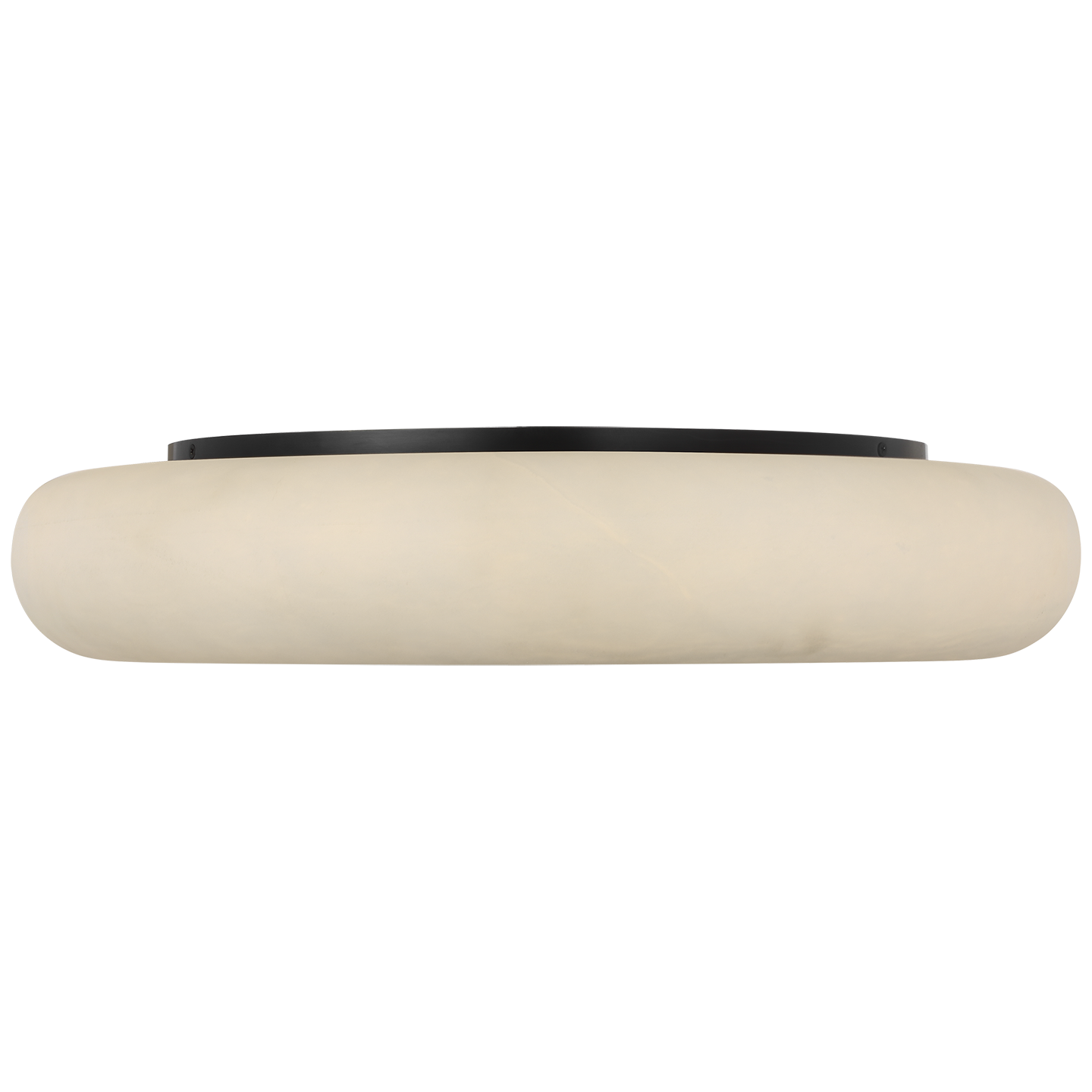 Formosa 22" Flush Mount | Alabaster and Bronze