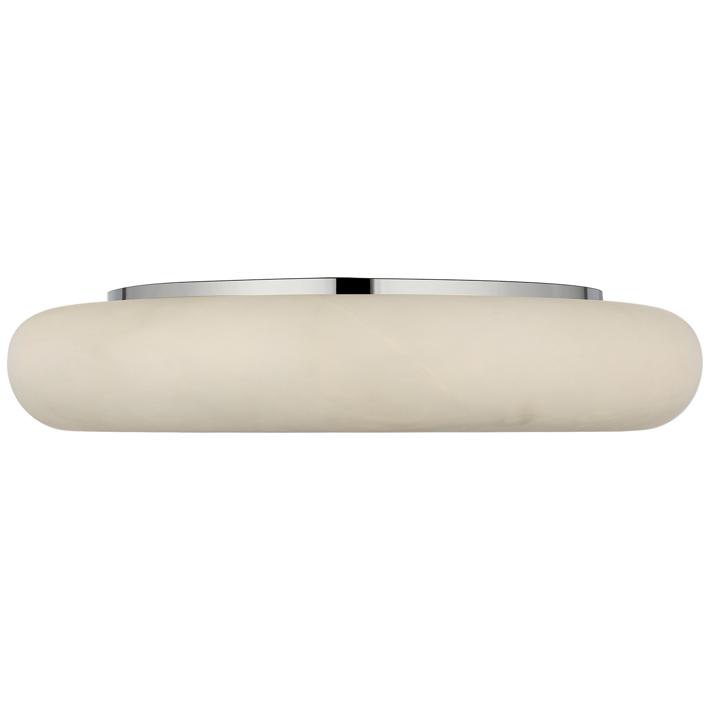 Formosa 22" Flush Mount | Alabaster and Polished Nickel