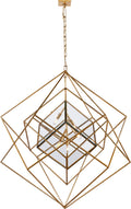 Cubist Large Chandelier | Gild
