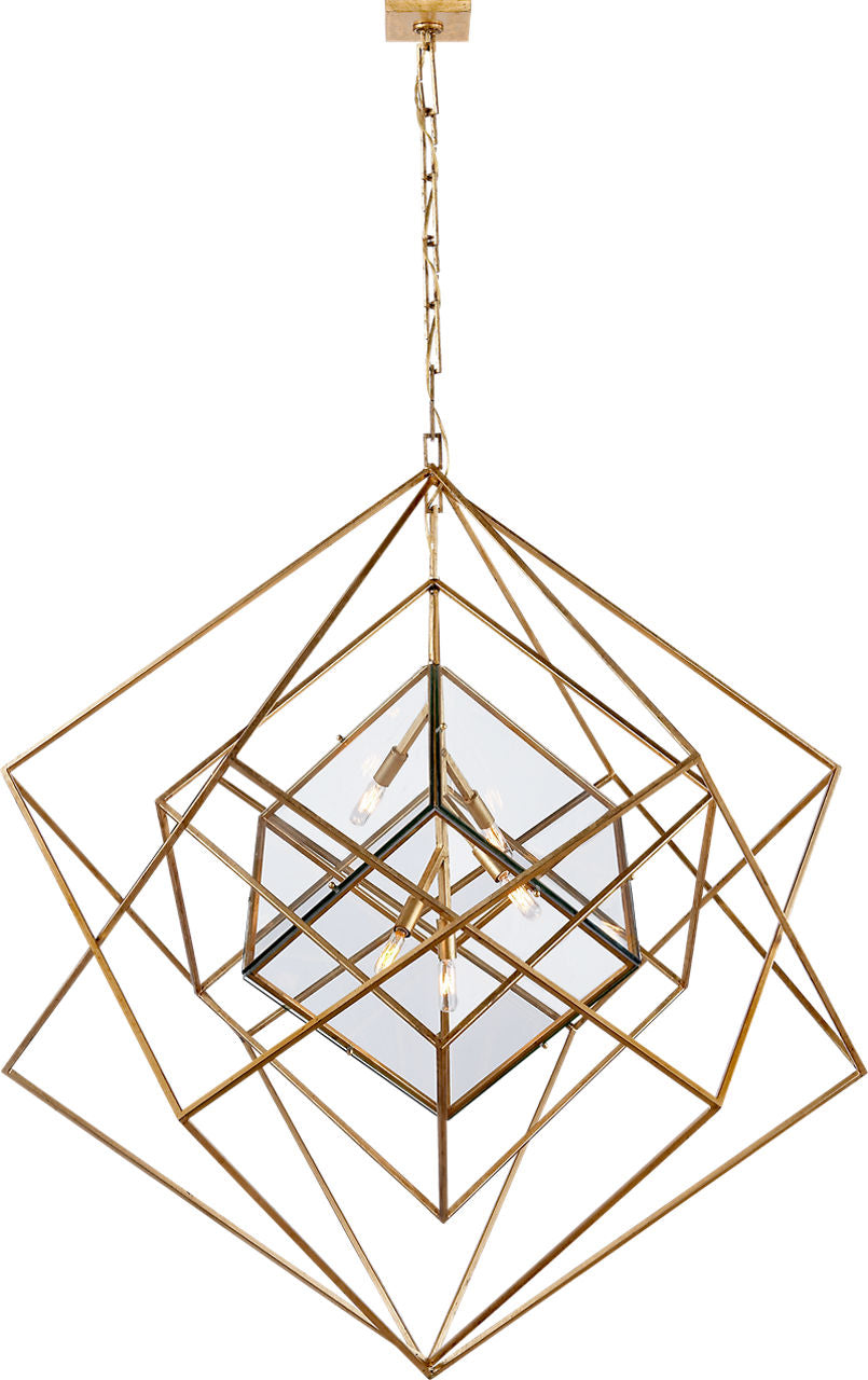 Cubist Large Chandelier | Gild