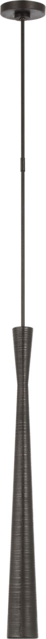 Utopia Tall Pendant | Aged Iron