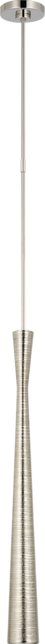 Utopia Tall Pendant | Polished Nickel