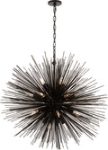 Strada Large Round Chandelier | Aged Iron
