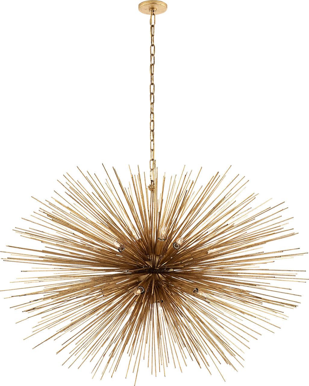Strada Large Oval Chandelier | Gild