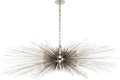 Strada Large Linear Chandelier | Polished Nickel
