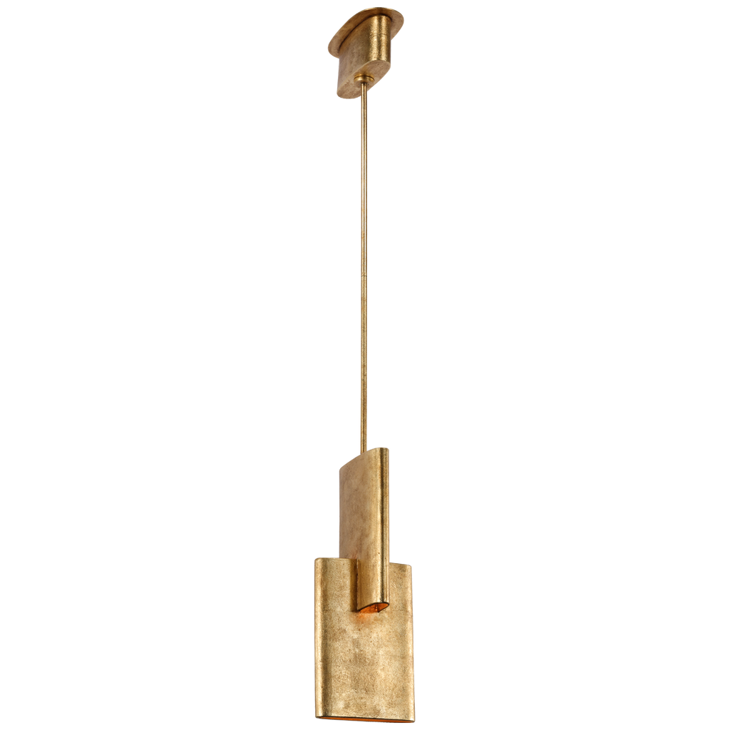Lotura 8" Intersecting Pendant | Museum Gild