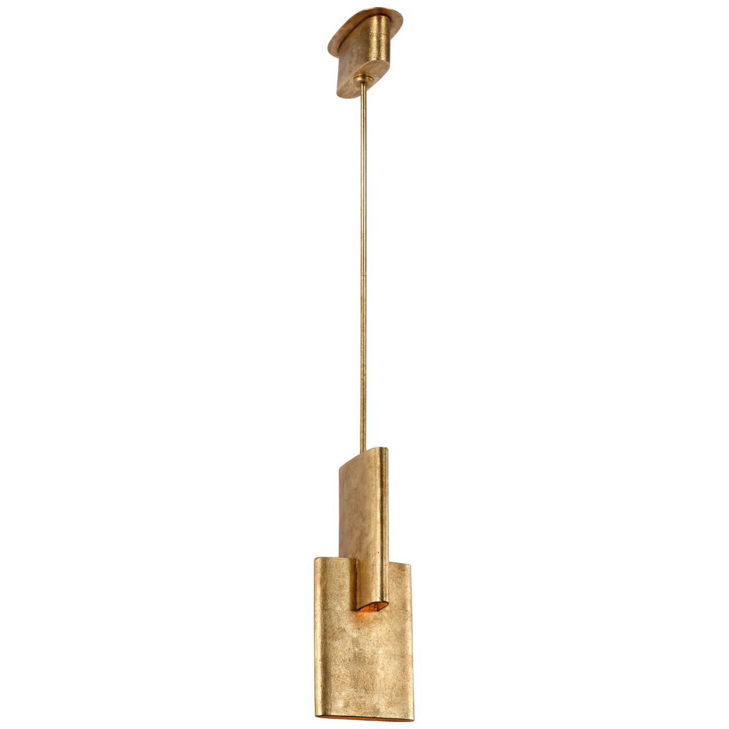 Lotura 8" Intersecting Pendant | Museum Gild