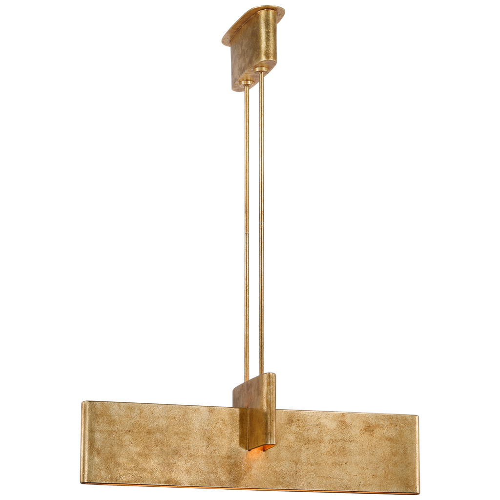 Lotura 36" Intersecting Linear Pendant | Museum Gild