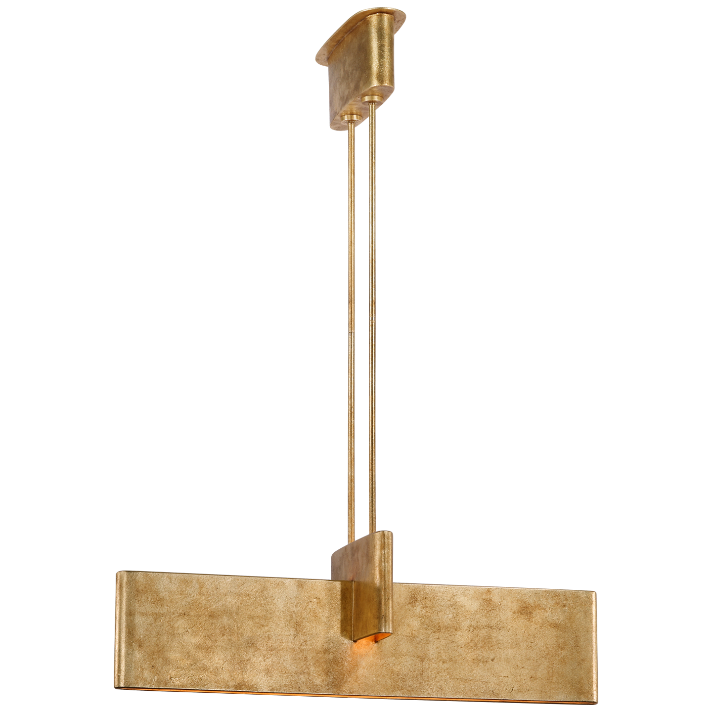 Lotura 36" Intersecting Linear Pendant | Museum Gild