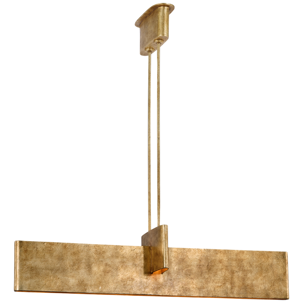 Lotura 48" Intersecting Linear Pendant | Museum Gild
