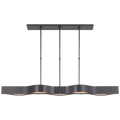 Avant 60" Linear Pendant | Bronze | Frosted Glass